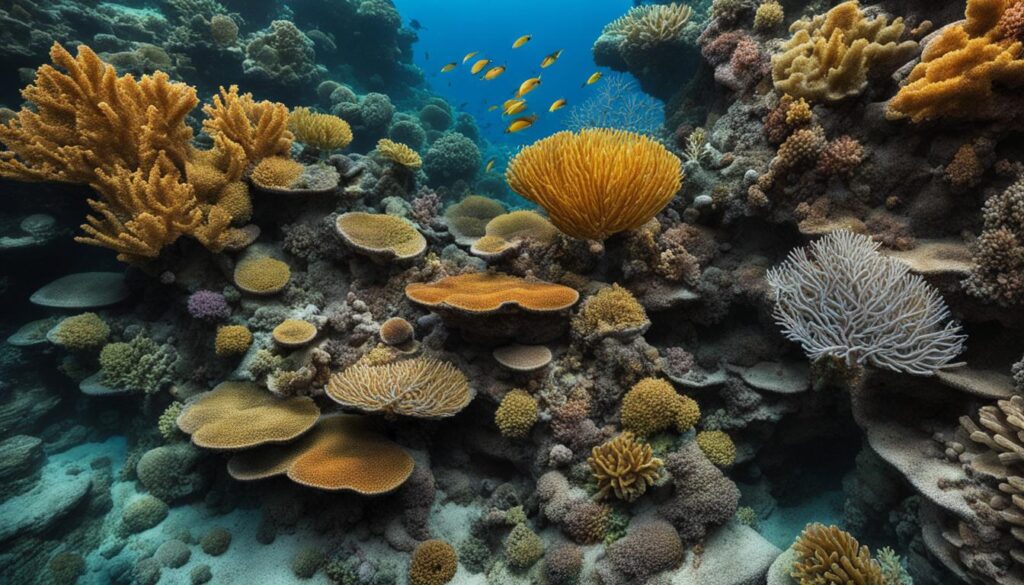 Sejarah Terumbu karang fosil