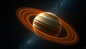 Planet Jupiter dengan Cincin